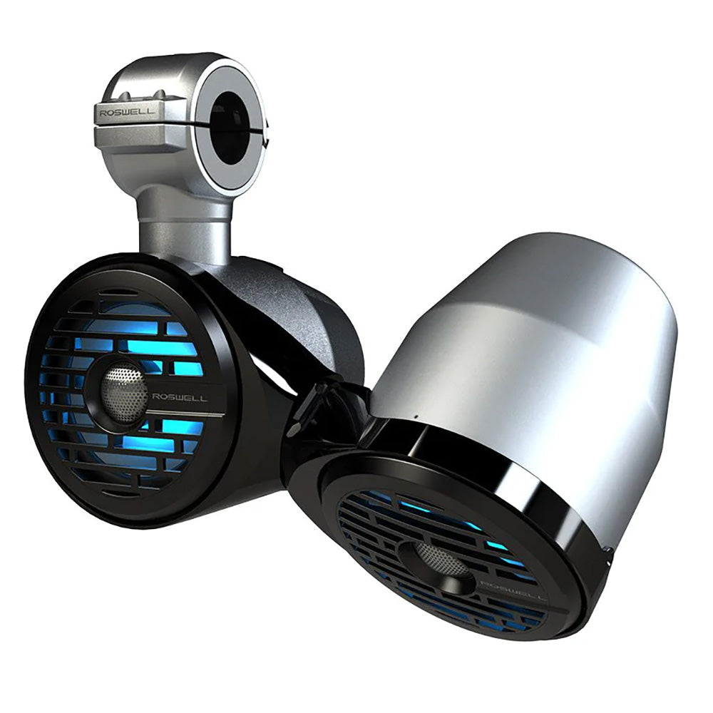 Roswell R1 6.5" x 6.5" Vamp Spin Tower Speakers - Black - 160W RMS & 320W Peak Power