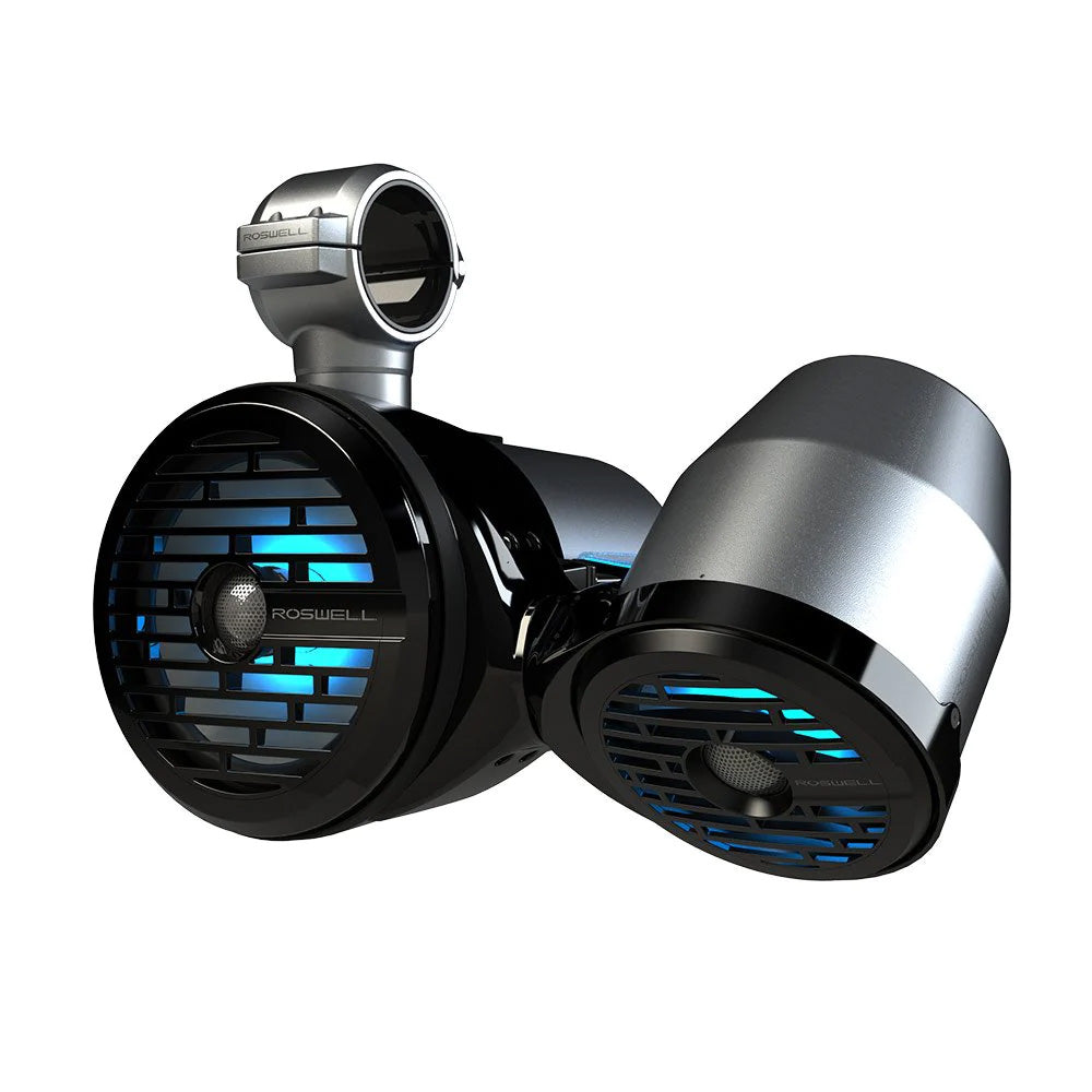 Roswell R1 8" x 6.5" Vamp Spin Tower Speakers - Black - 160W RMS & 320W Peak Power