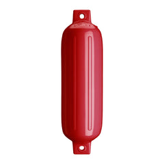 Polyform G-4 Twin Eye Fender 6.5" x 22" - Classic Red
