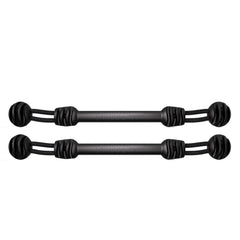 Snubber TWIST - Tar Black - Pair