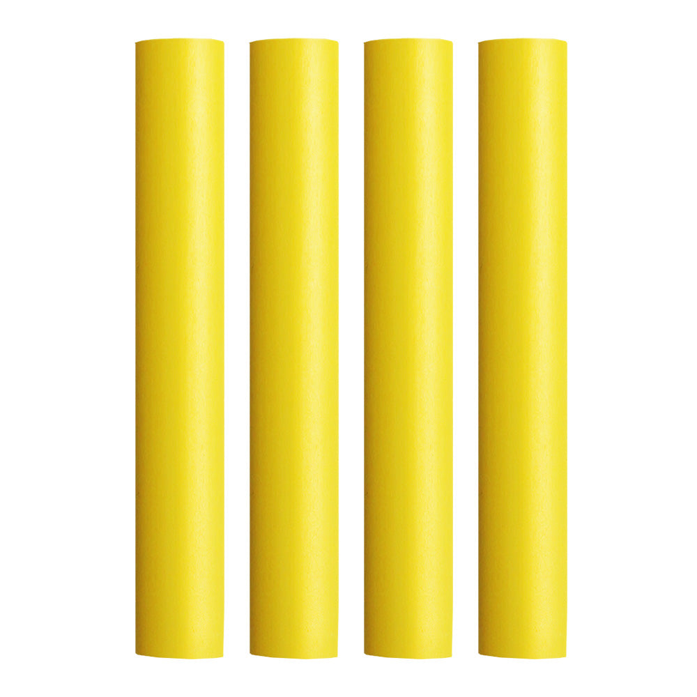 Pacer Battery Cable Heat Shrink Tubing - 3/4" x 12" - Yellow (4-Pieces)