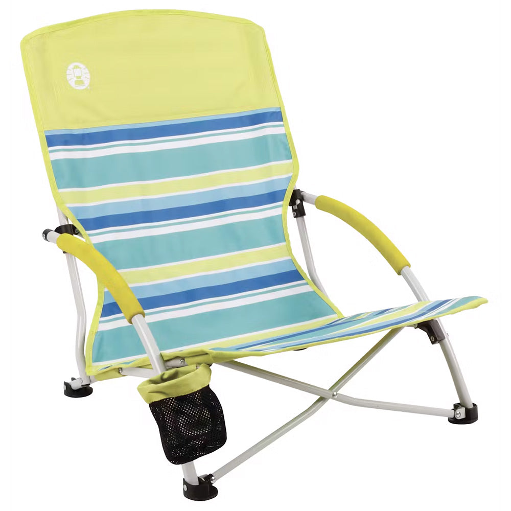 Coleman Utopia Breeze™ Beach Sling Chair - Yellow/Blue