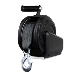 Powerwinch Select Series Winch 1,200lb, 6" Crank Arm - Carbon Black