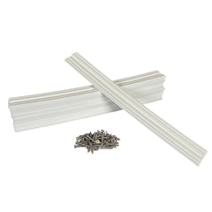 Caliber Marine Slides 1.5"x15" White *10-Pack