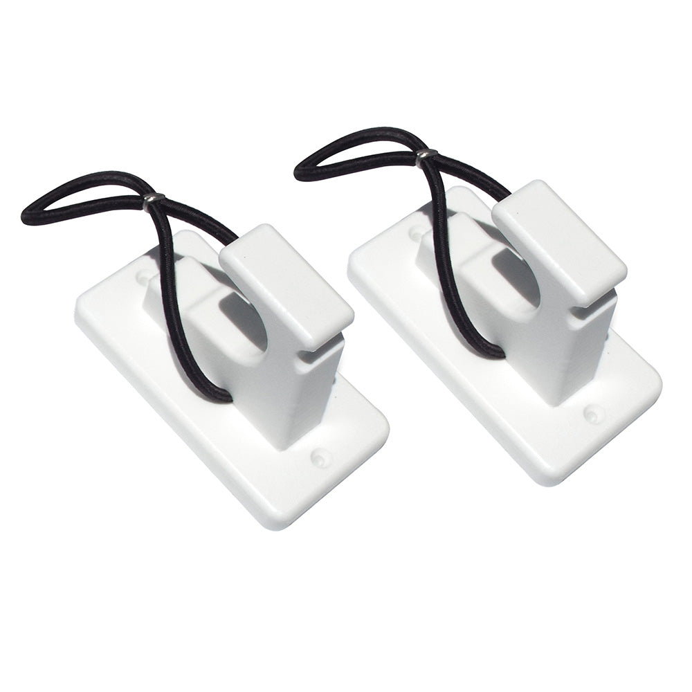 Deep Blue Marine Rod, Gaff, Brush & Dock Line Holder - Pair