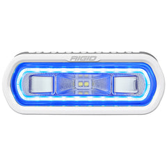 RIGID Industries SR-L Series Marine Spreader Light - White Surface Mount - White Light w/Blue Halo