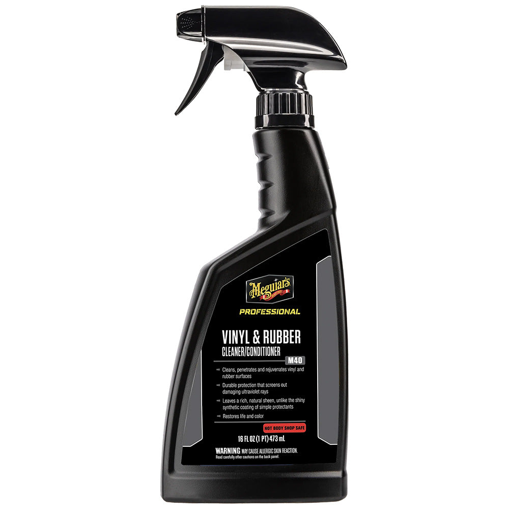 Meguiar's M40 Mirror Glaze Vinyl & Rubber Cleaner & Conditioner - 16oz