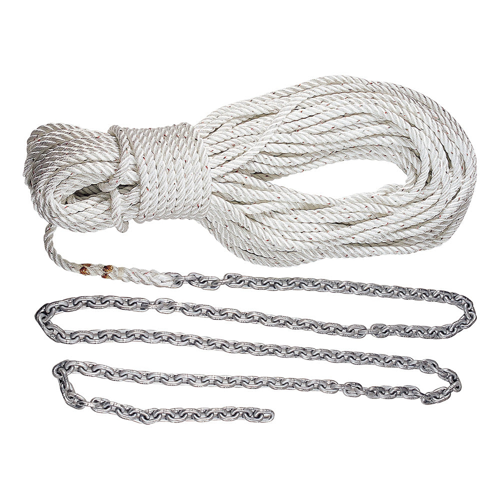 Lewmar Anchor Rode 20&rsquo; 5/16&rdquo; G4 Chain w/300&rsquo; 5/8&rdquo; Rope w/Shackle