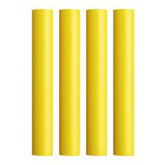 Pacer Battery Cable Heat Shrink Tubing - 3/4" x 12" - Yellow (4-Pieces)