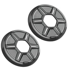 Fusion Apollo&trade; 6.5" Shielded Grey Speaker Grilles (Pair)