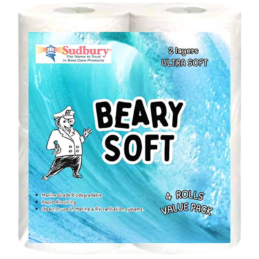 Sudbury Beary Soft Marine &amp; RV Toilet Paper
