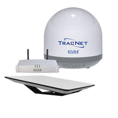 KVH HP Starlink Flat Panel Terminal Kit w/o Router &amp; Ethernet Adapter w/TracNet Coastal Pro 5G/WiFi Compact Terminal