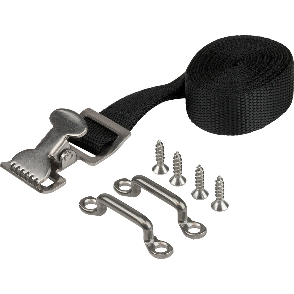 Sea-Dog Gas Tank Strap - Nylon Webbing/304 Stainless Steel - 72"