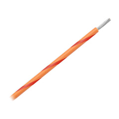 Pacer 14 AWG Gauge Striped Marine Wire 500' Spool - Orange w/Red Stripe