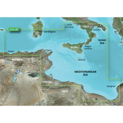 Garmin BlueChart&reg; g3 Vision&reg; HD - VEU013R - Italy Southwest &amp; Tunisia - microSD&trade;/SD&trade;