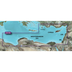 Garmin BlueChart&reg; g3 Vision&reg; HD - VEU016R - Mediterranean Southeast - microSD&trade;/SD&trade;