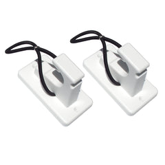 Deep Blue Marine Rod, Gaff, Brush &amp; Dock Line Holder - Pair