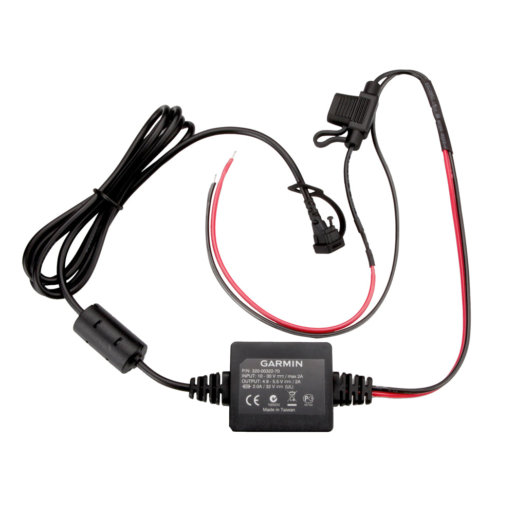 Garmin Motorcycle Power Cord f/z_mo 350LM