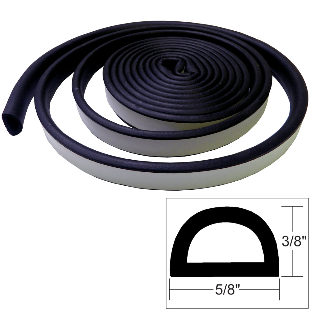 TACO Weather Seal - 10'L x _"H x ⅝"W - Black
