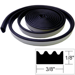 TACO Weather Seal - 10'L x _"H x _"W - Black