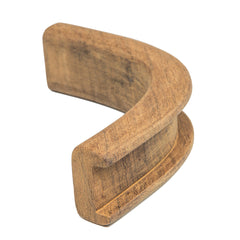 Whitecap Teak Track Inside Corner Molding - 3/4"