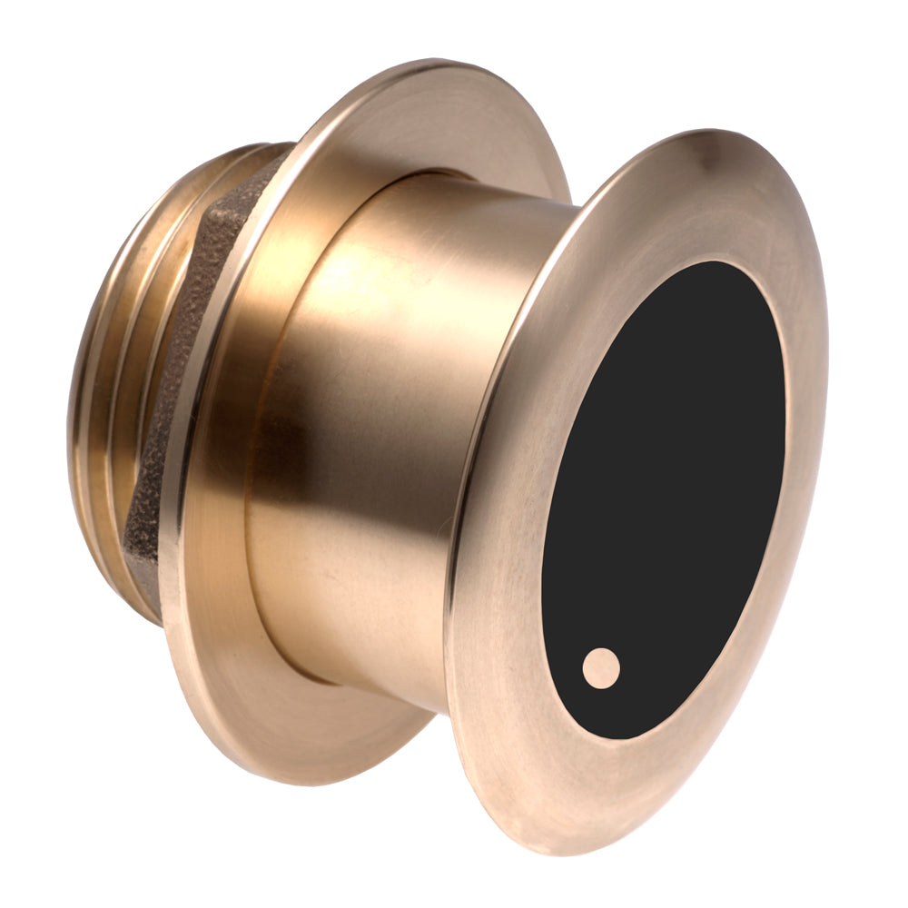 Garmin Bronze Thru-hull Wide Beam Transducer w/Depth & Temp - 12 degree tilt, 8-pin - Airmar B175HW