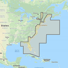 Furuno MM3-FNA-022 C-MAP Fishing Chart US East Coast &amp; Bahamas Unlock Code