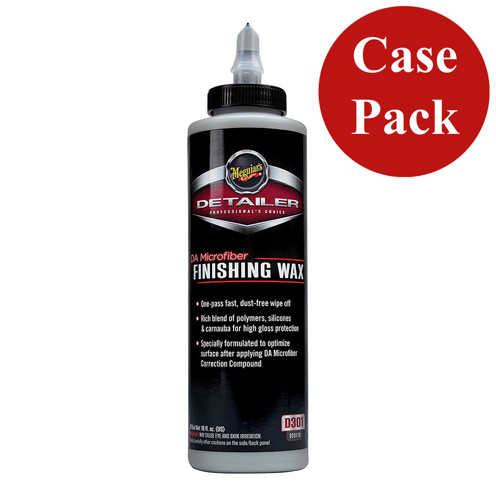 Meguiar&#39;s DA Microfiber Finishing Wax - 16oz *Case of 6*