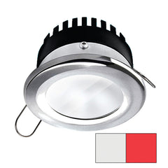 i2Systems Apeiron PRO A506 - 6W Spring Mount Light - Round - Cool White &amp; Red - Brushed Nickel Finish