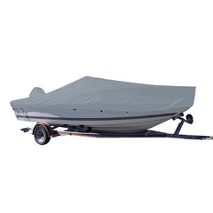 Carver Sun-DURA&reg; Styled-to-Fit Boat Cover f/22.5' V-Hull Center Console Fishing Boat - Grey