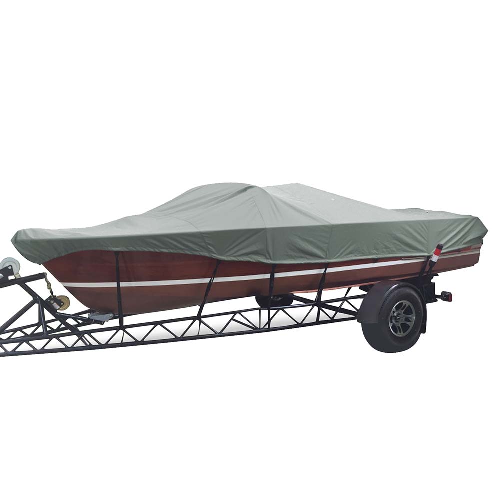 Carver Sun-DURA&reg; Styled-to-Fit Boat Cover f/19.5' Tournament Ski Boats - Grey