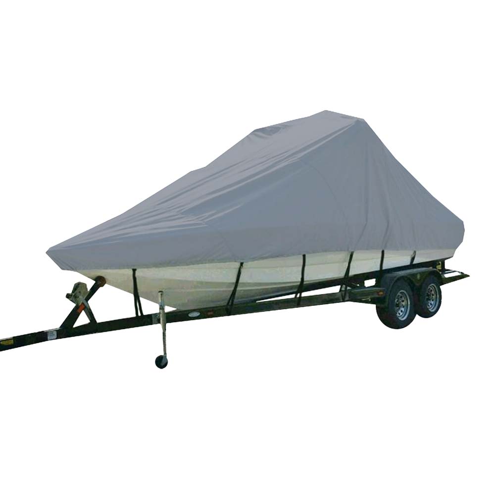 Carver Sun-DURA&reg; Specialty Boat Cover f/23.5' Inboard Tournament Ski Boats w/Tower &amp; Swim Platform - Grey