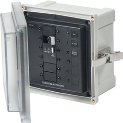 Blue Sea 3123 - SMS Panel Enclosure w/ELCI (32A) &amp; 3 Blanks - 230V AC