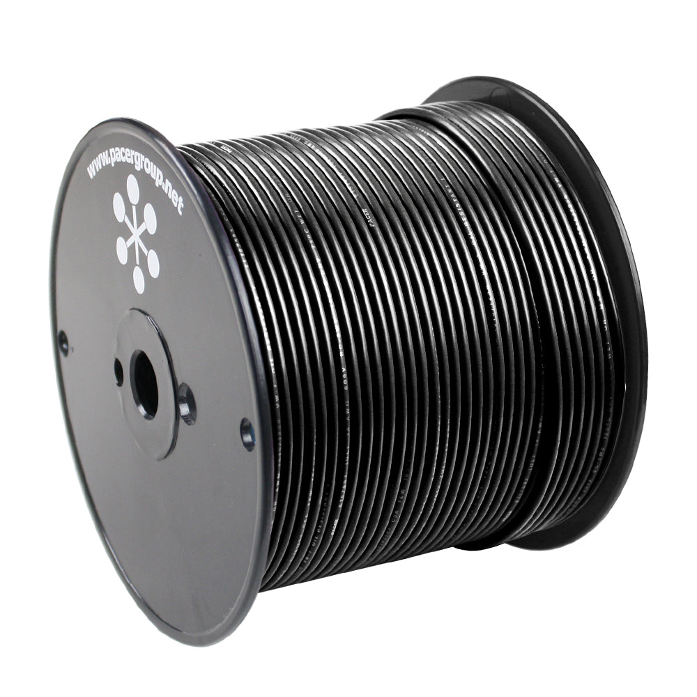 Pacer Black 18 AWG Primary Wire - 500&#39;