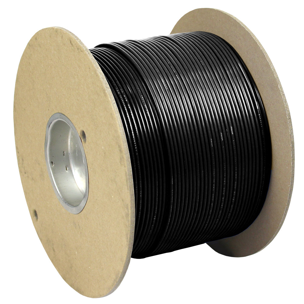 Pacer Black 18 AWG Primary Wire - 1,000&#39;