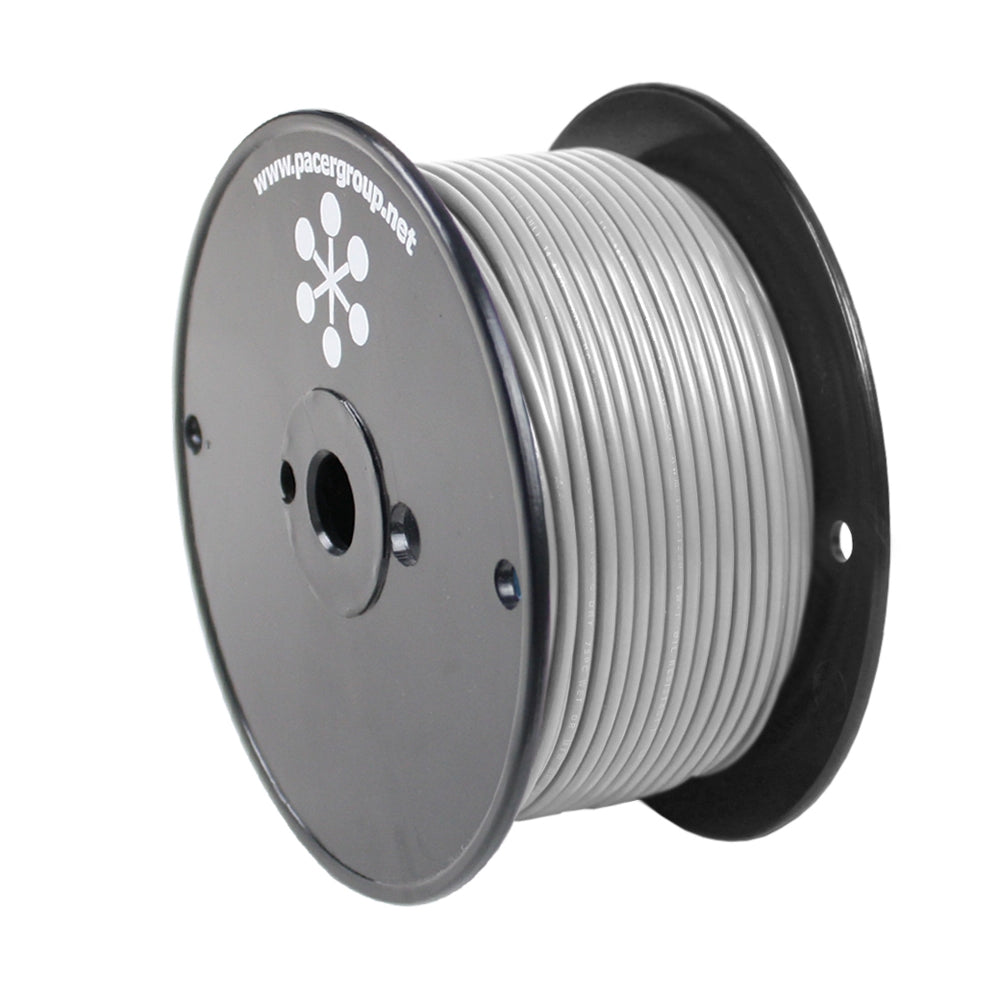 Pacer Grey 12 AWG Primary Wire - 250&#39;