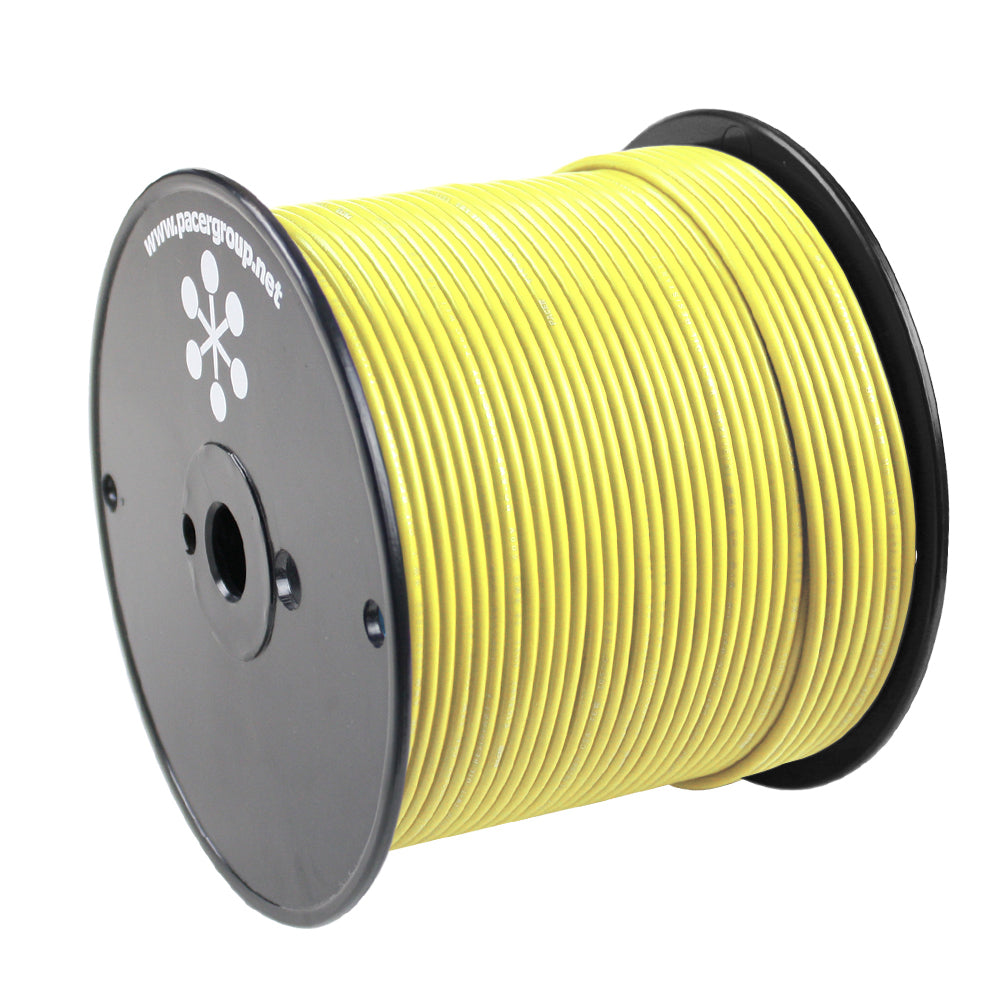 Pacer Yellow 10 AWG Primary Wire - 500&#39;