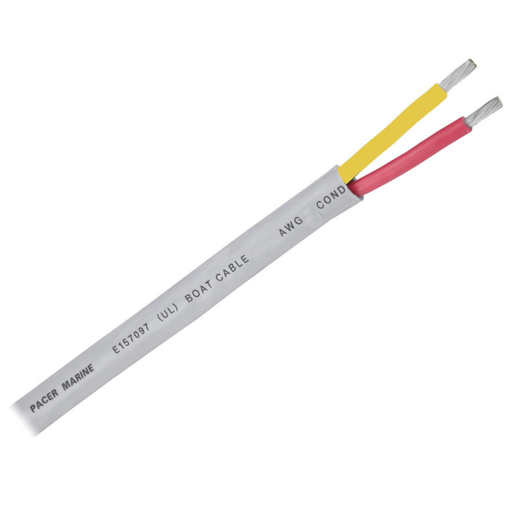 Pacer 14/2 AWG Round Safety Duplex Cable - Red/Yellow - 500&#39;