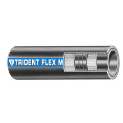 Trident Marine 1" x 50&#39; Coil Flex Marine Wet Exhaust &amp; Water Hose - Black
