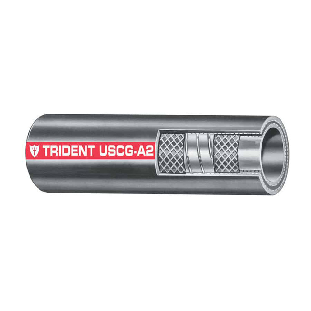 Trident Marine 1-1/2" x 50&#39; Coil Type A2 Fuel Fill Hose