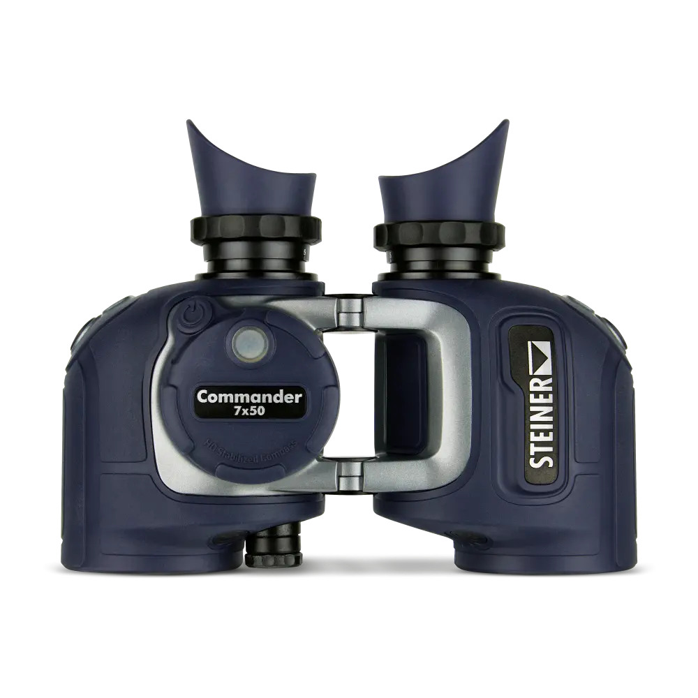 Steiner Commander 7x50 Marine Binoculars with Compass - Waterproof, HD Optics - 2346