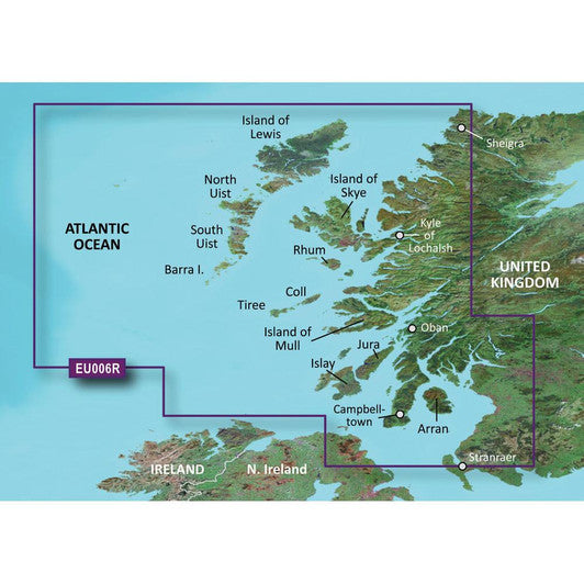 Garmin BlueChart&reg; g3 Vision&reg; HD - VEU005R - Ireland, West Coast - microSD&trade;SD&trade;